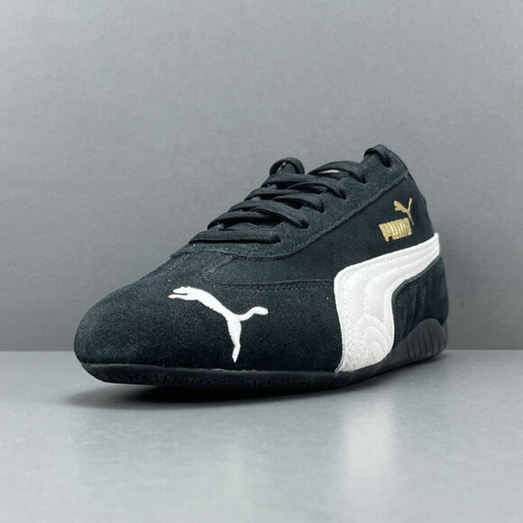 Puma Black Casual Thin-Soled Casual Sneakers - Picture 6 of 12